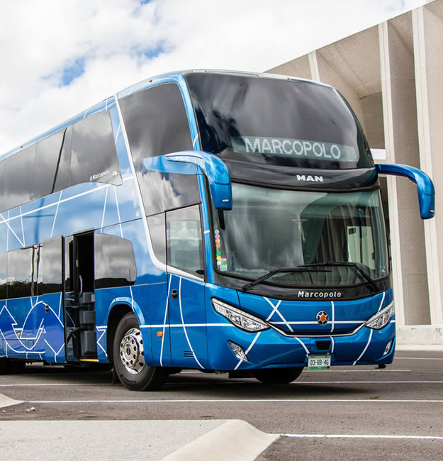 Empresa local de renta de Autobuses y vans para viajes turisticos
